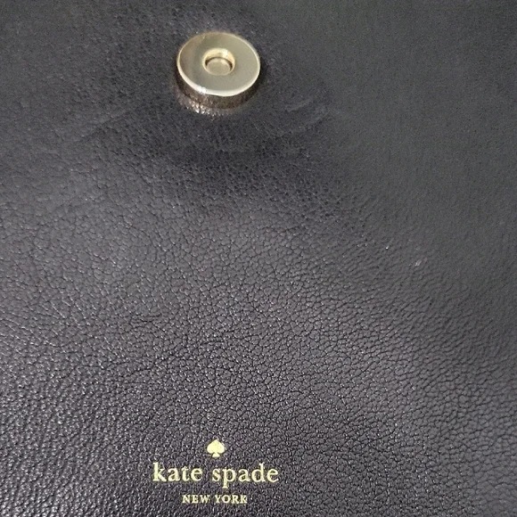 Kate Spade Black Leather Satchel - Picture 6 of 13